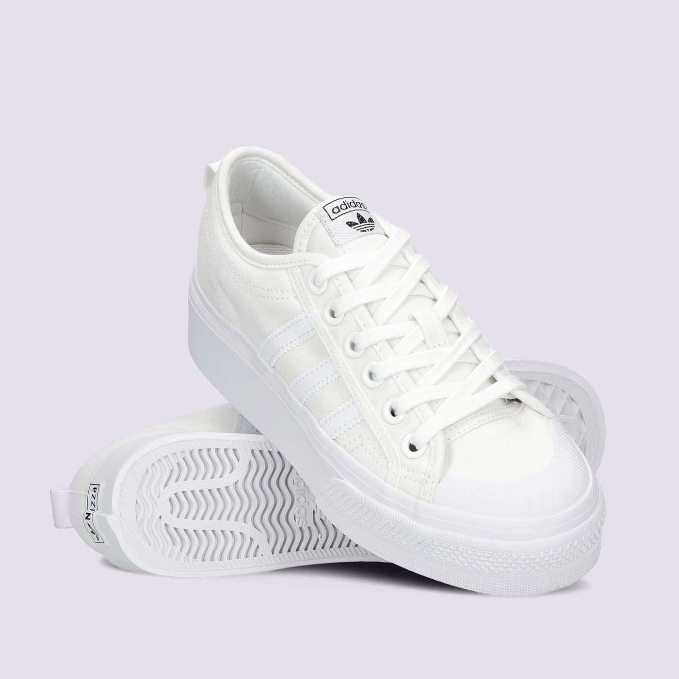 Дамски маратонки ADIDAS NIZZA PLATFORM  fv5322 цвят бял