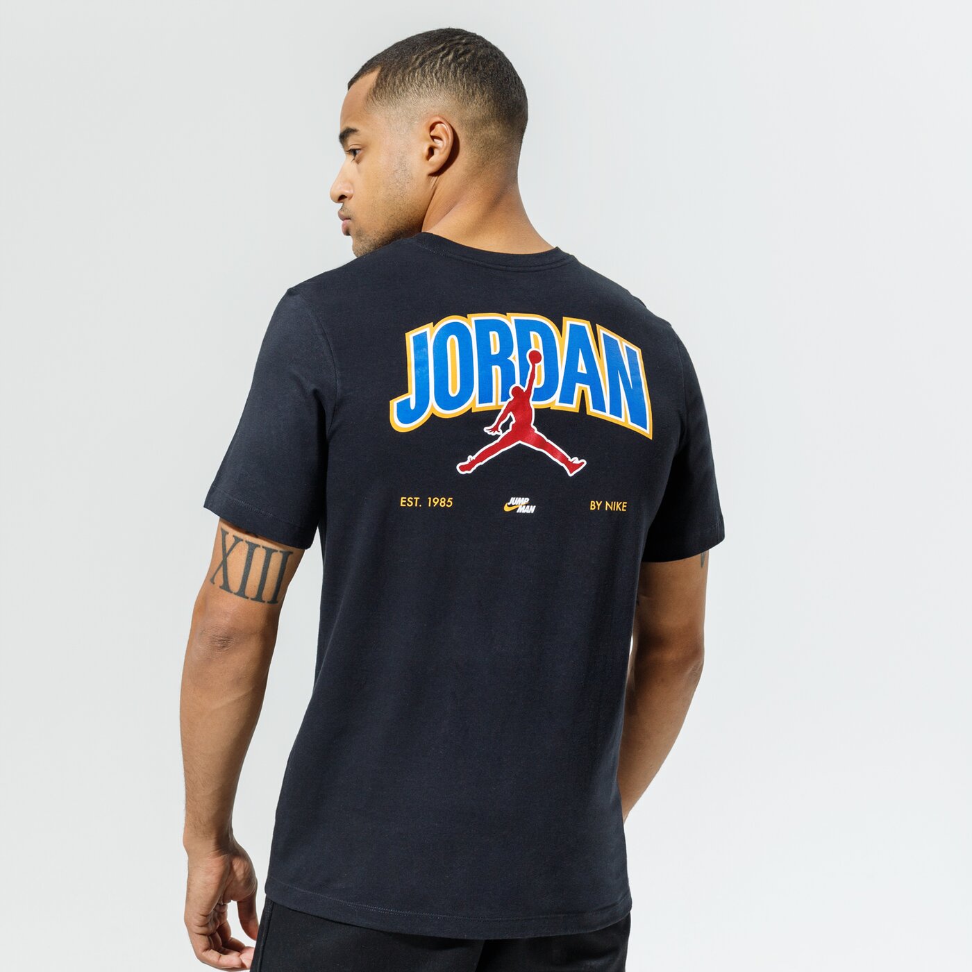 Мъжка тениска JORDAN ТЕНИСКА M J JMPMN GFX SS CREW dm3217-010 цвят черен