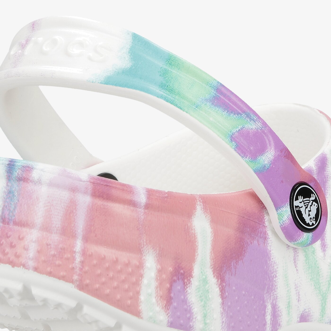 Дамски чехли и сандали CROCS CLASSIC TIE DYE 205453-6sn цвят многоцветен