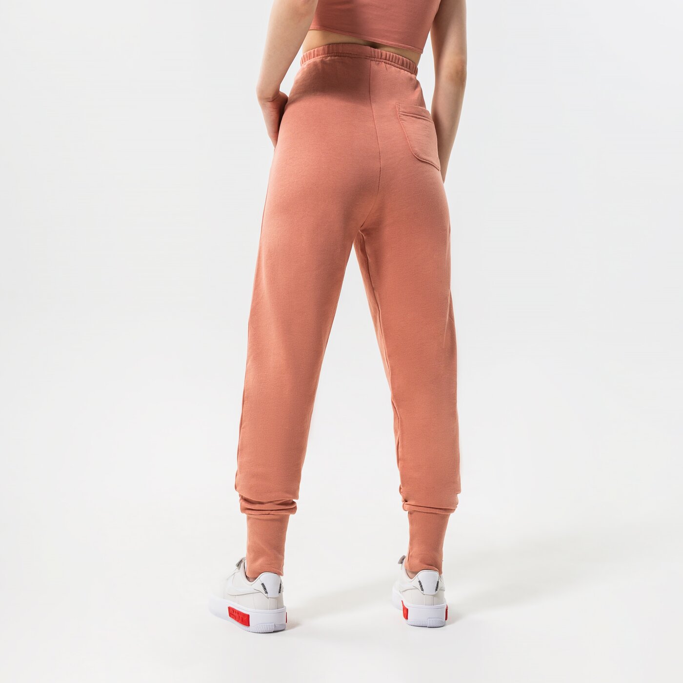 Дамски панталони REEBOK ПАНТАЛОНИ CL WDE COZY FT PANT h49234 цвят розов