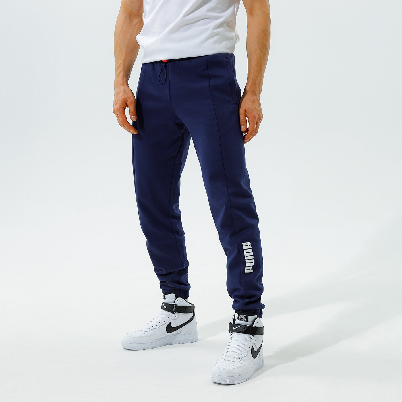 Мъжки панталони PUMA ПАНТАЛОНИ RAD/CAL PANTS DK CL - PEACOAT 58939006 цвят тъмносин