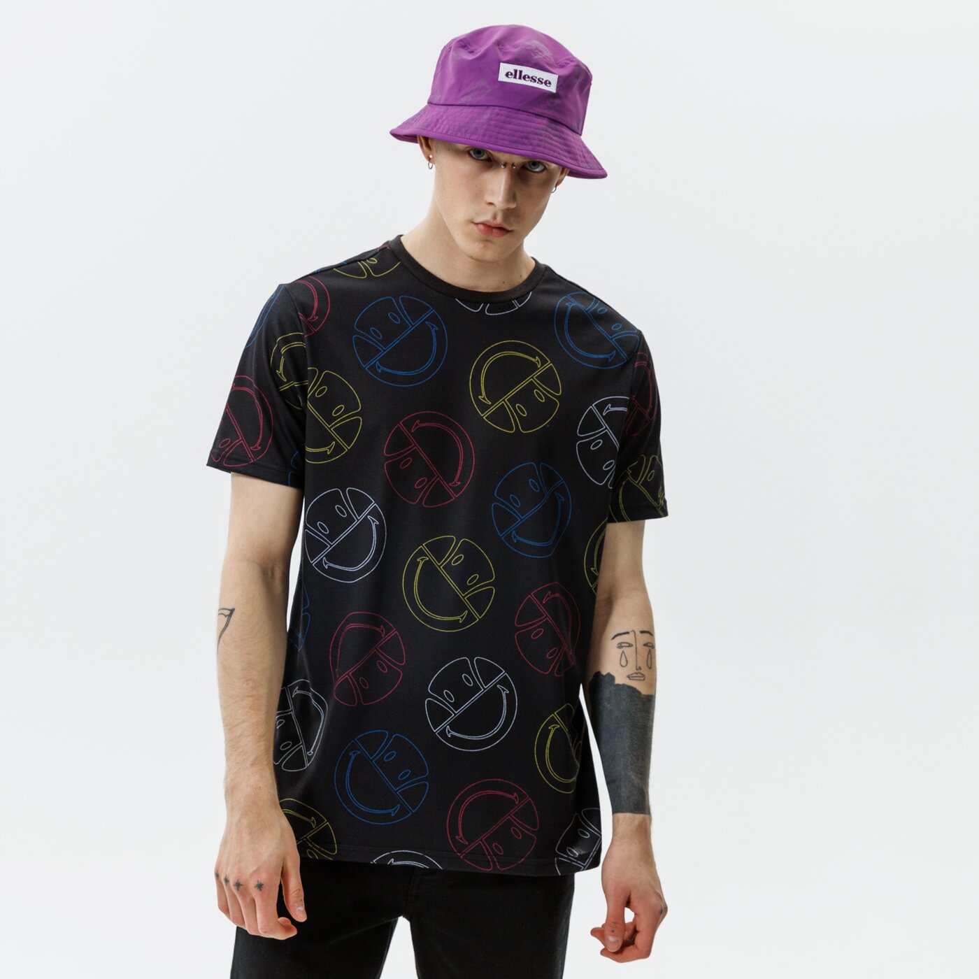 Мъжка тениска ELLESSE ТЕНИСКА MERILINO TEE DGREY SMILEY SU21 sml13068103 цвят сив