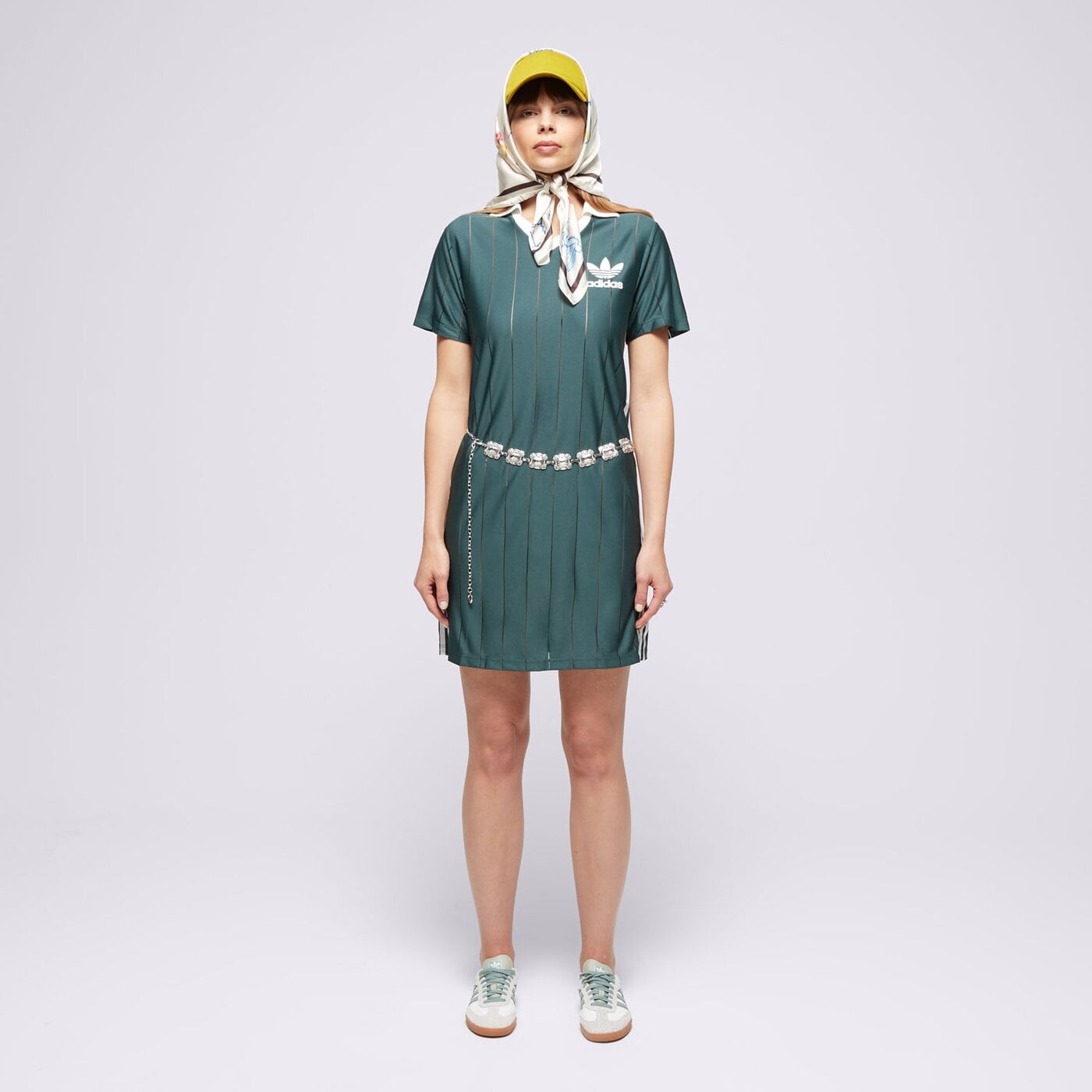 Дамски ADIDAS РОКЛЯ 3 S PNST АНЦУГS ix5507 цвят зелен