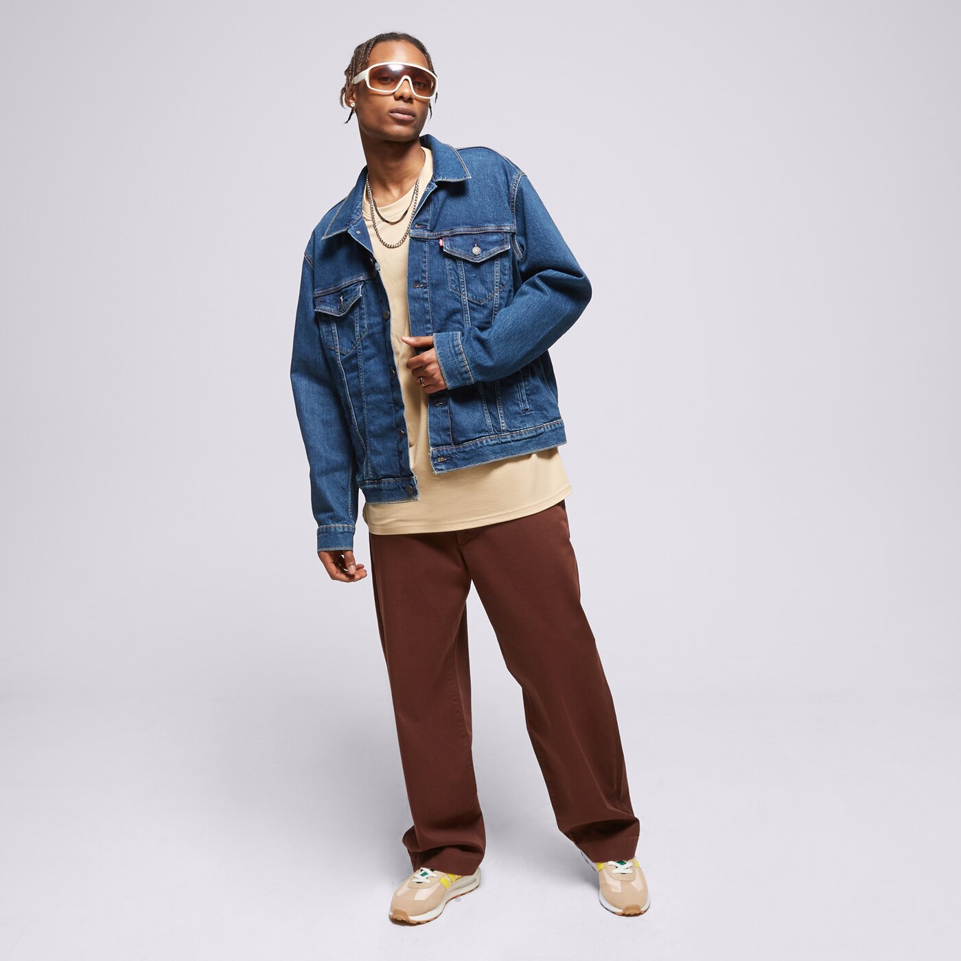 Мъжко преходно яке LEVI'S ЯКЕ THE TRUCKER JACKET 723340657 цвят син