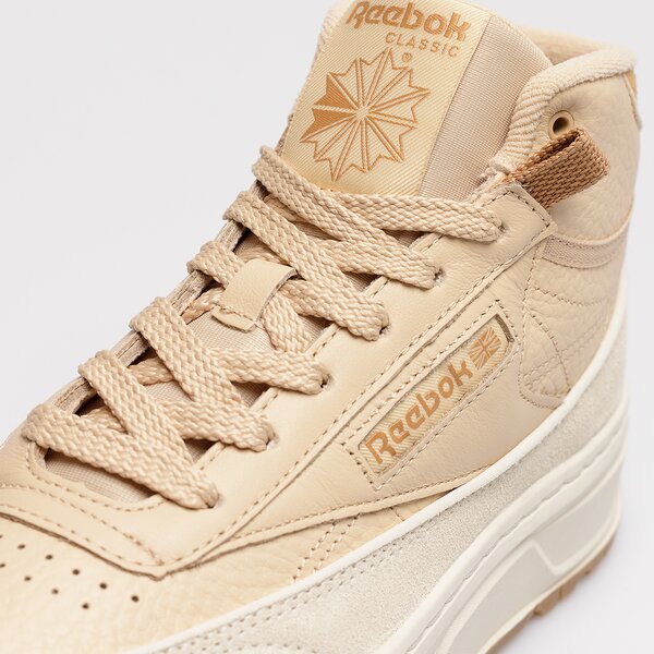 Дамски маратонки REEBOK CLUB C GEO MID gz2159 цвят бежов