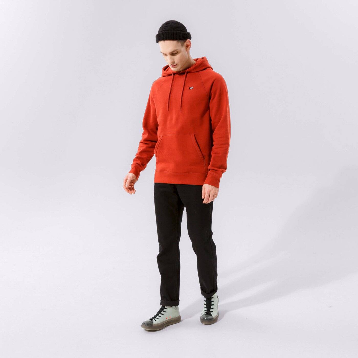 Мъжки панталони VANS ПАНТАЛОНИ MN AUTHENTIC CHINO SLIM PANT vn0a5fj7blk1 цвят черен