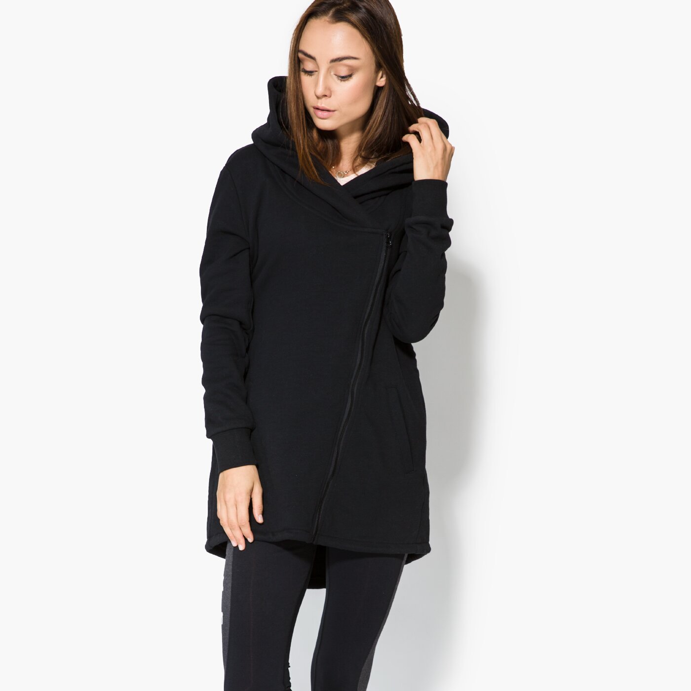 Дамски суичър CONFRONT СУИТЧЪР CAMPA cfv37bld02001 цвят черен