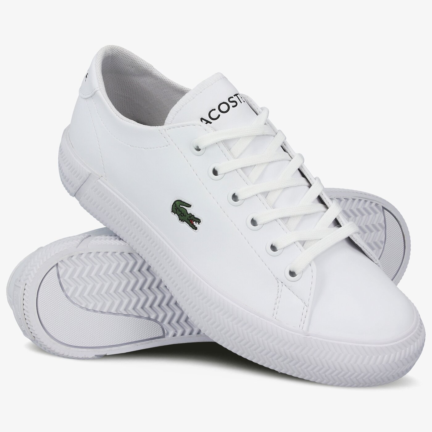Детски маратонки LACOSTE GRIPSHOT 0120 2 CUJ 740cuj000621g цвят бял