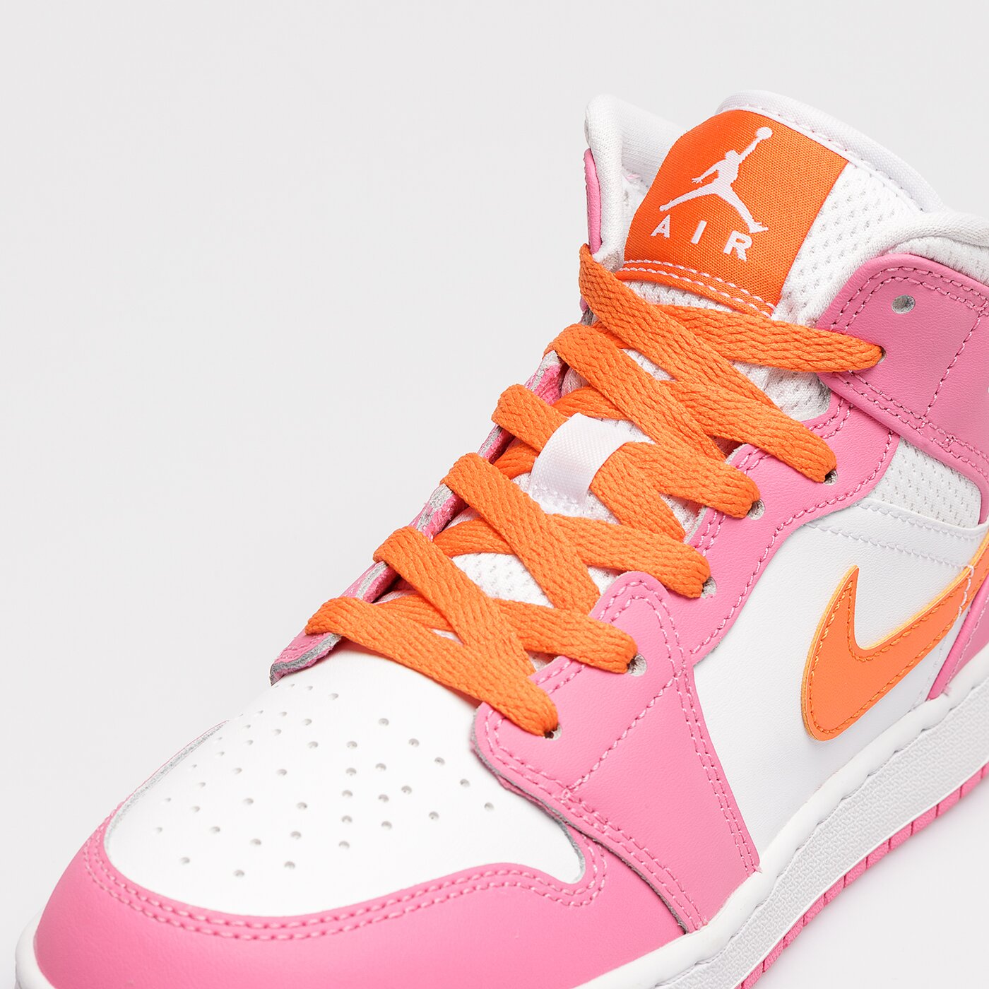 Детски маратонки AIR JORDAN 1 MID (GS) dx3240-681 цвят бял