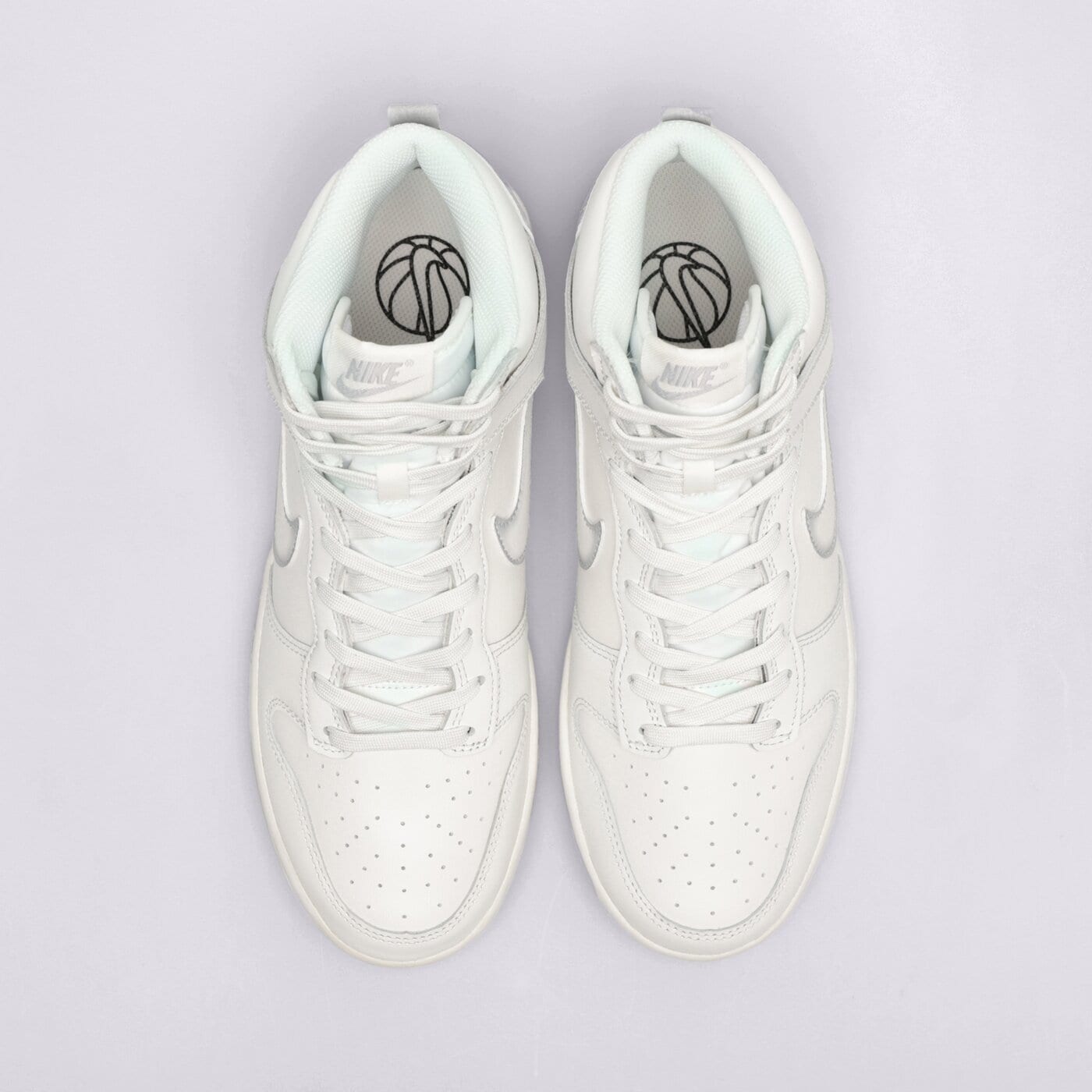 Мъжки маратонки NIKE DUNK HI RETRO fd6922-100 цвят бял