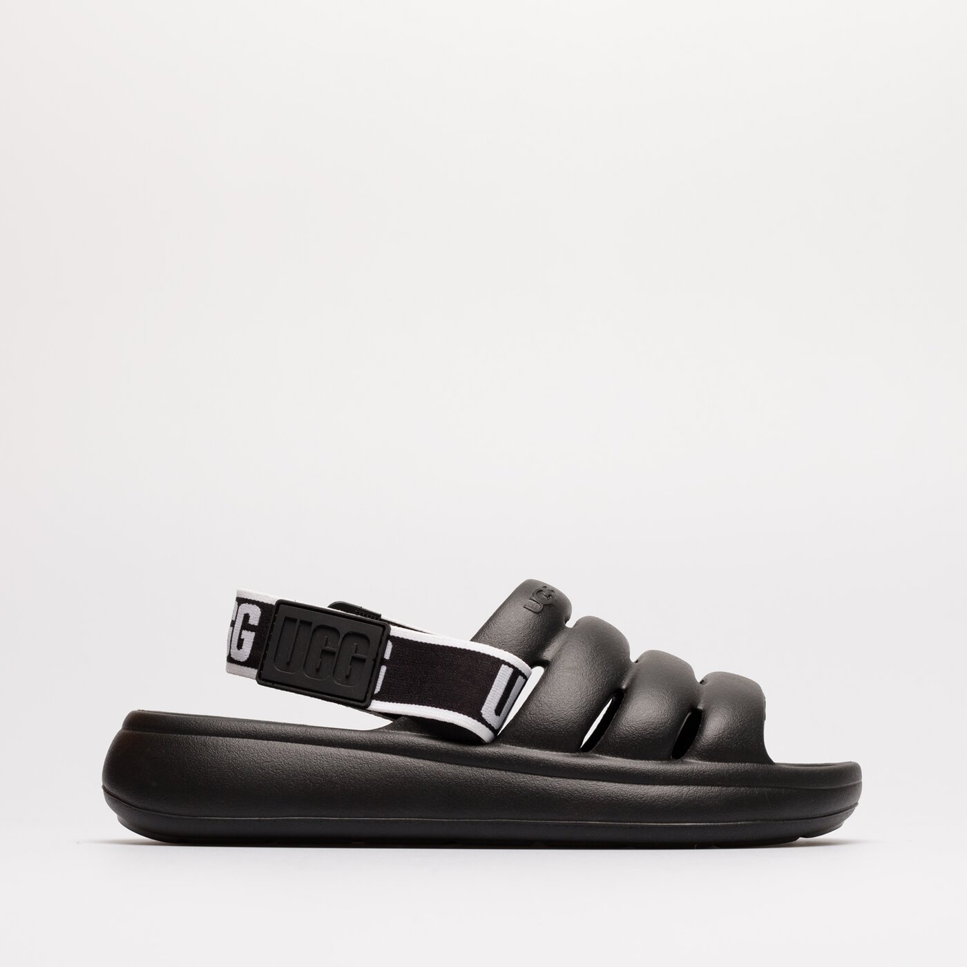 Дамски чехли и сандали UGG SPORT YEAH 1126811-black цвят черен