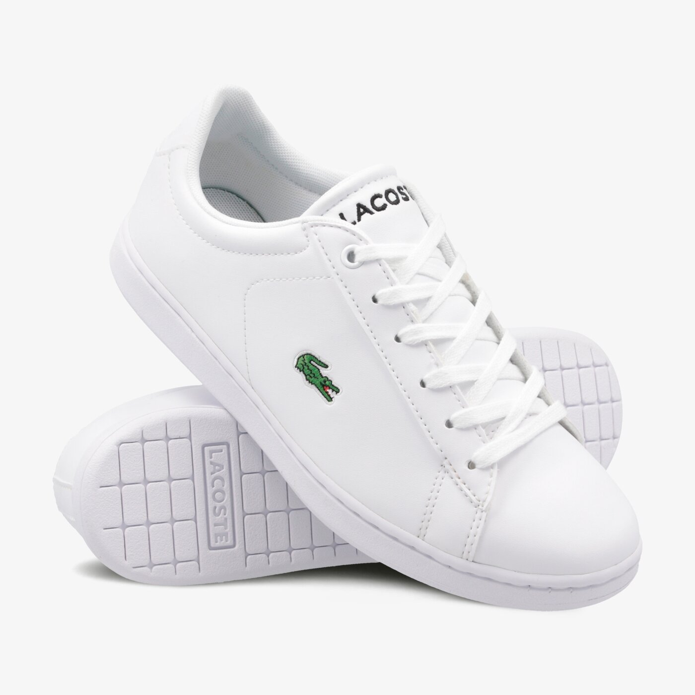 Детски маратонки LACOSTE CARNABY EVO 119 7 SUJ 737suj000321g цвят бял