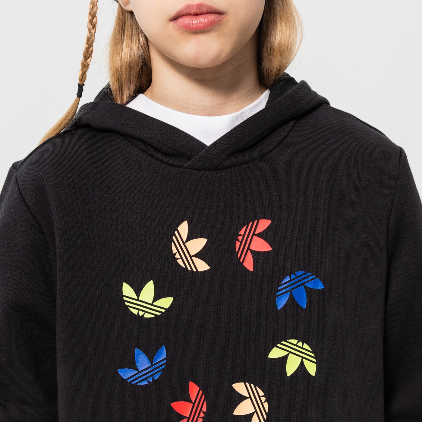 Детски суичър ADIDAS СУИТЧЪР С КАЧУЛКА HOODIE BOY he4779 цвят черен