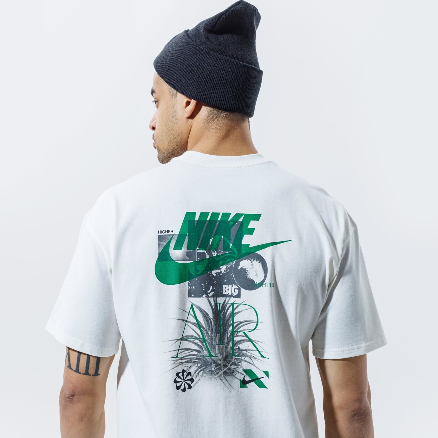 Мъжка тениска NIKE ТЕНИСКА SPORTSWEAR db6093-901 цвят бял
