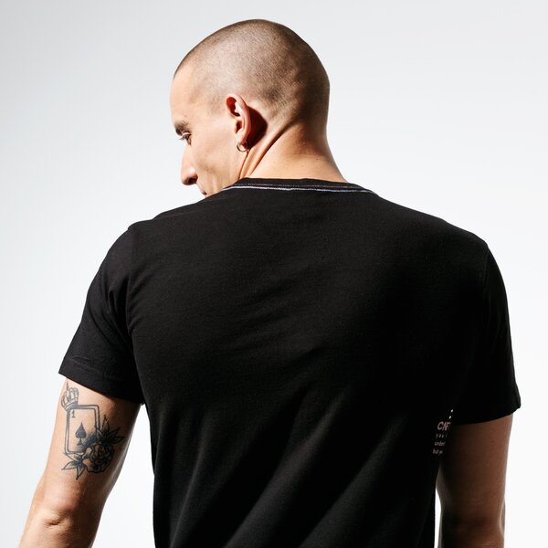 Мъжка тениска CONFRONT ТЕНИСКА DINO BLK TEE cf39tsm63001 цвят черен