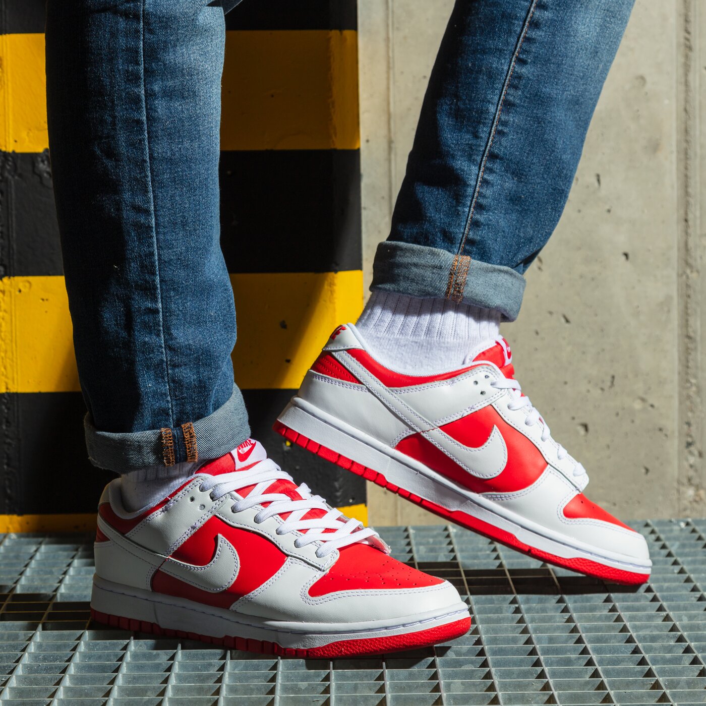 Мъжки маратонки NIKE DUNK LOW RETRO dd1391-600 цвят червен