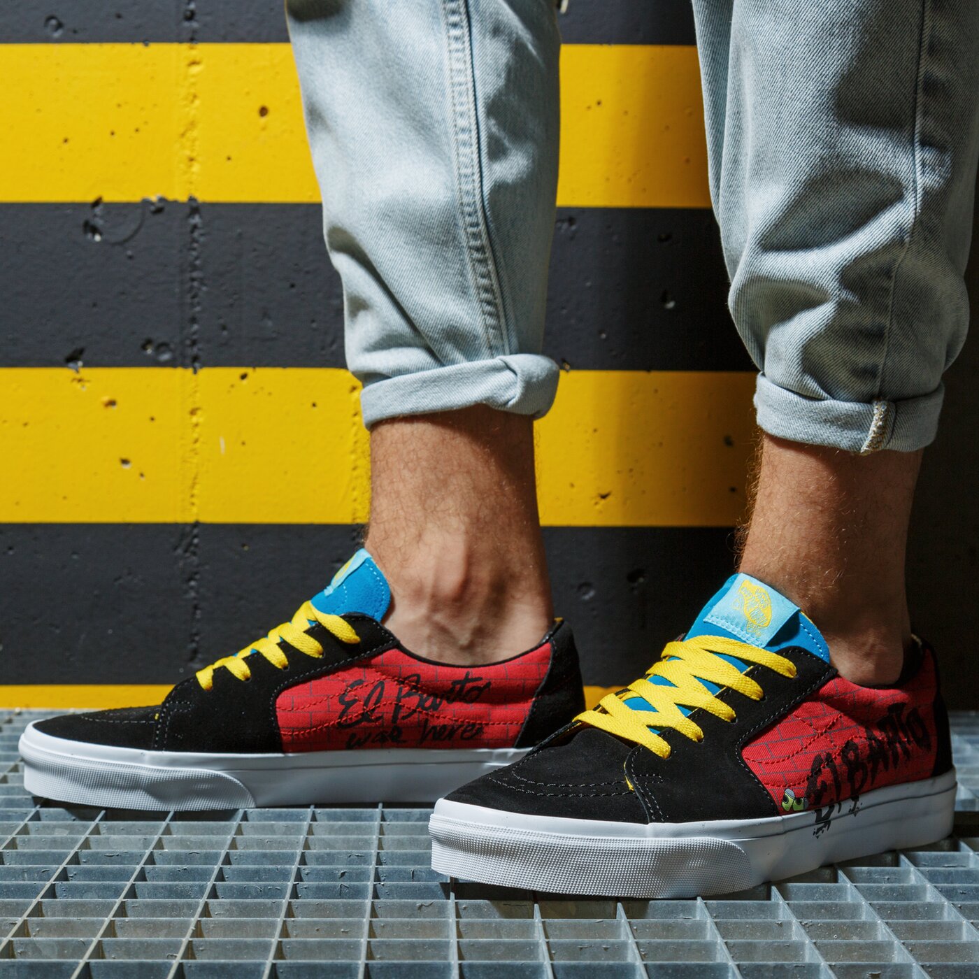 Мъжки маратонки VANS UA SK8-LOW vn0a4uuk17am цвят черен