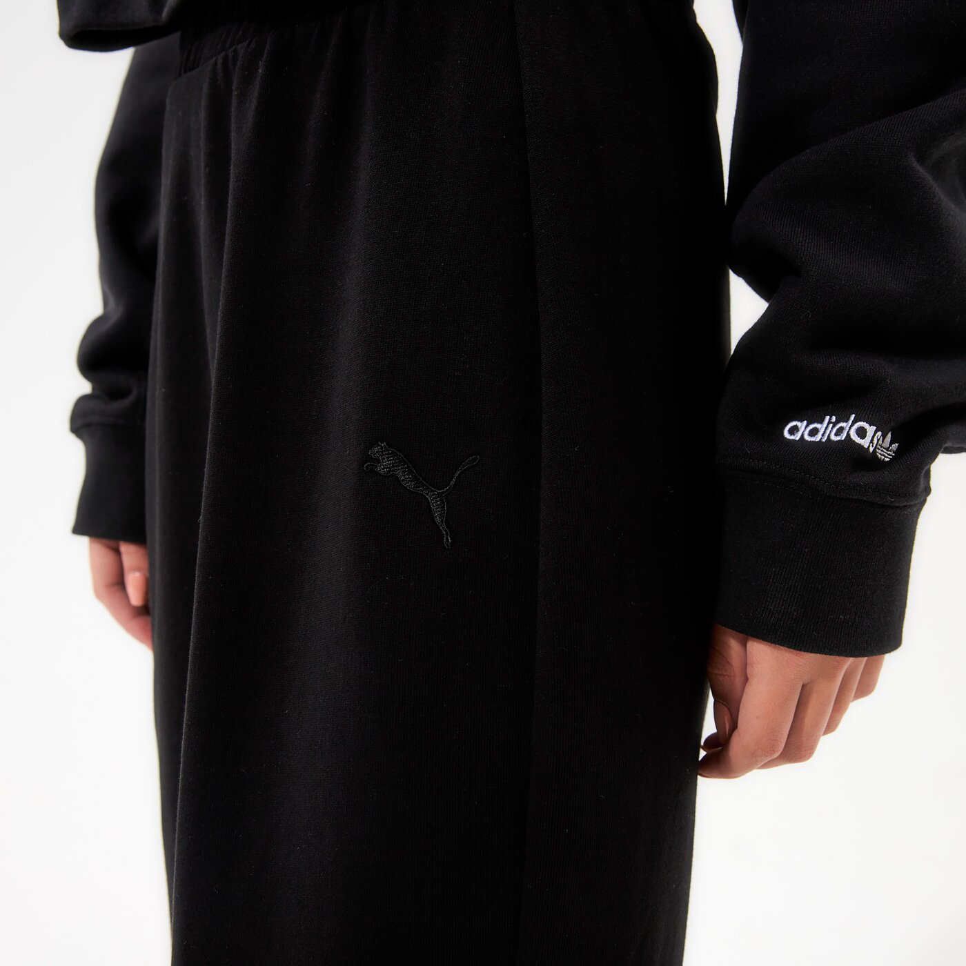 Дамски PUMA ПОЛА HER SKIRT TR - PUMA BLACK 58952401 цвят черен