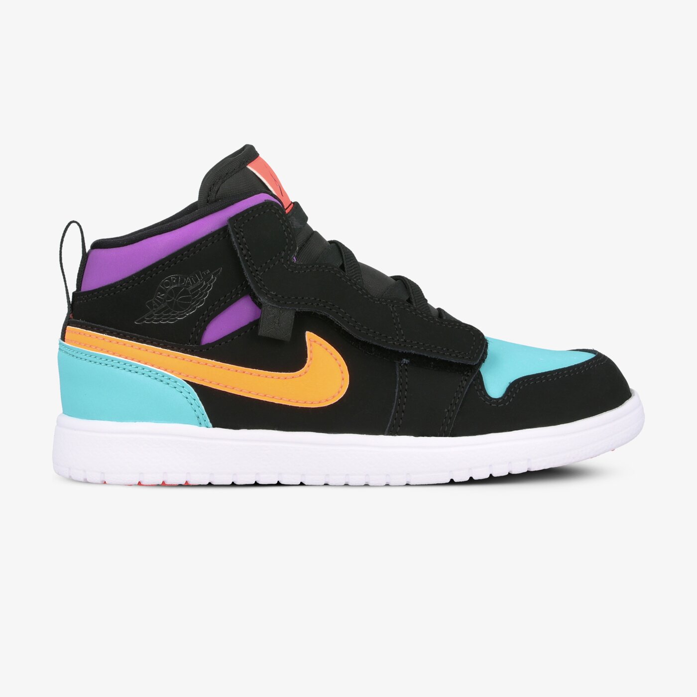 Детски маратонки JORDAN 1 MID ALT  ar6351-083 цвят черен