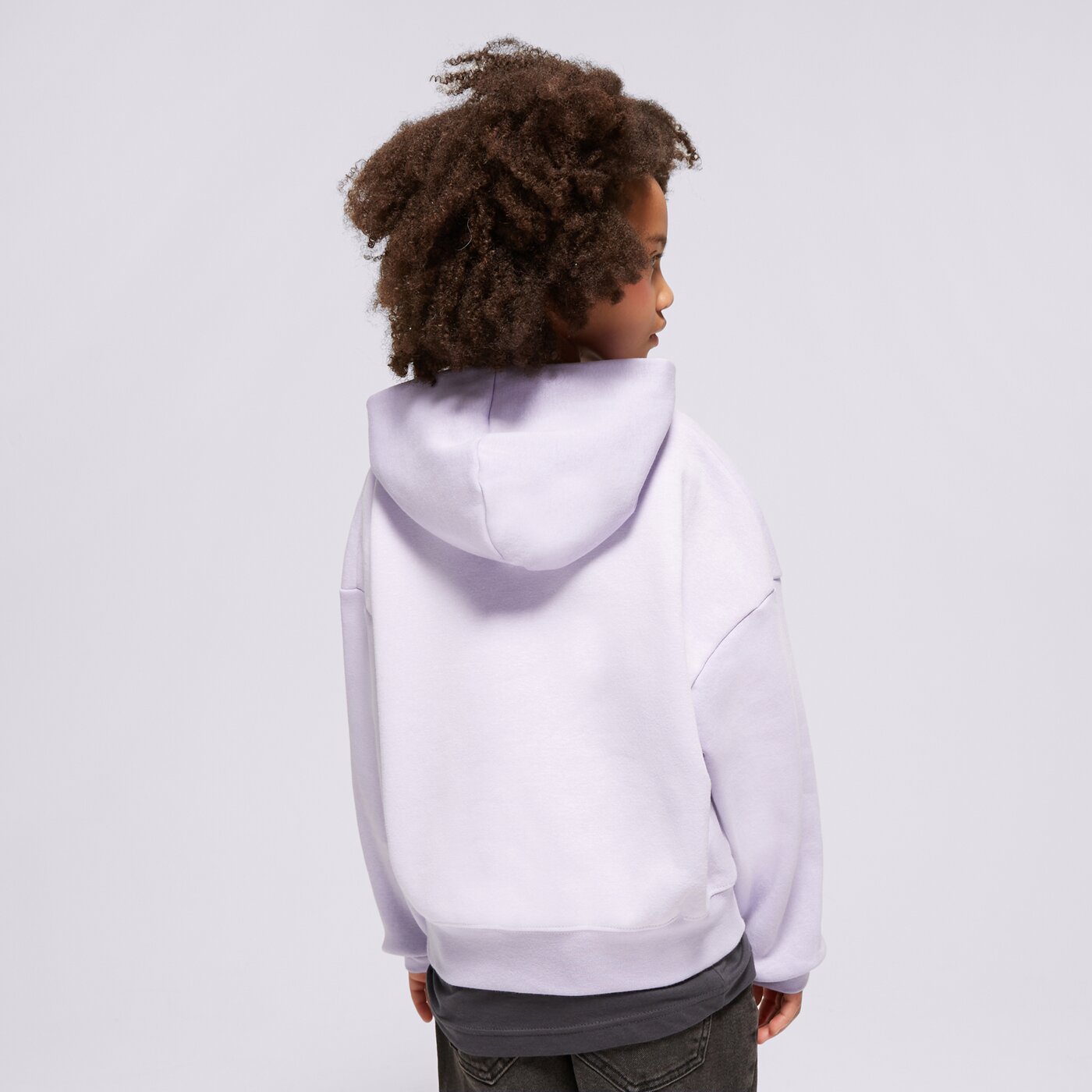 Детски суичър JORDAN СУИТЧЪР С КАЧУЛКА ICON PLAY PO HOODIE GIRL 45c695-p36 цвят виолетов