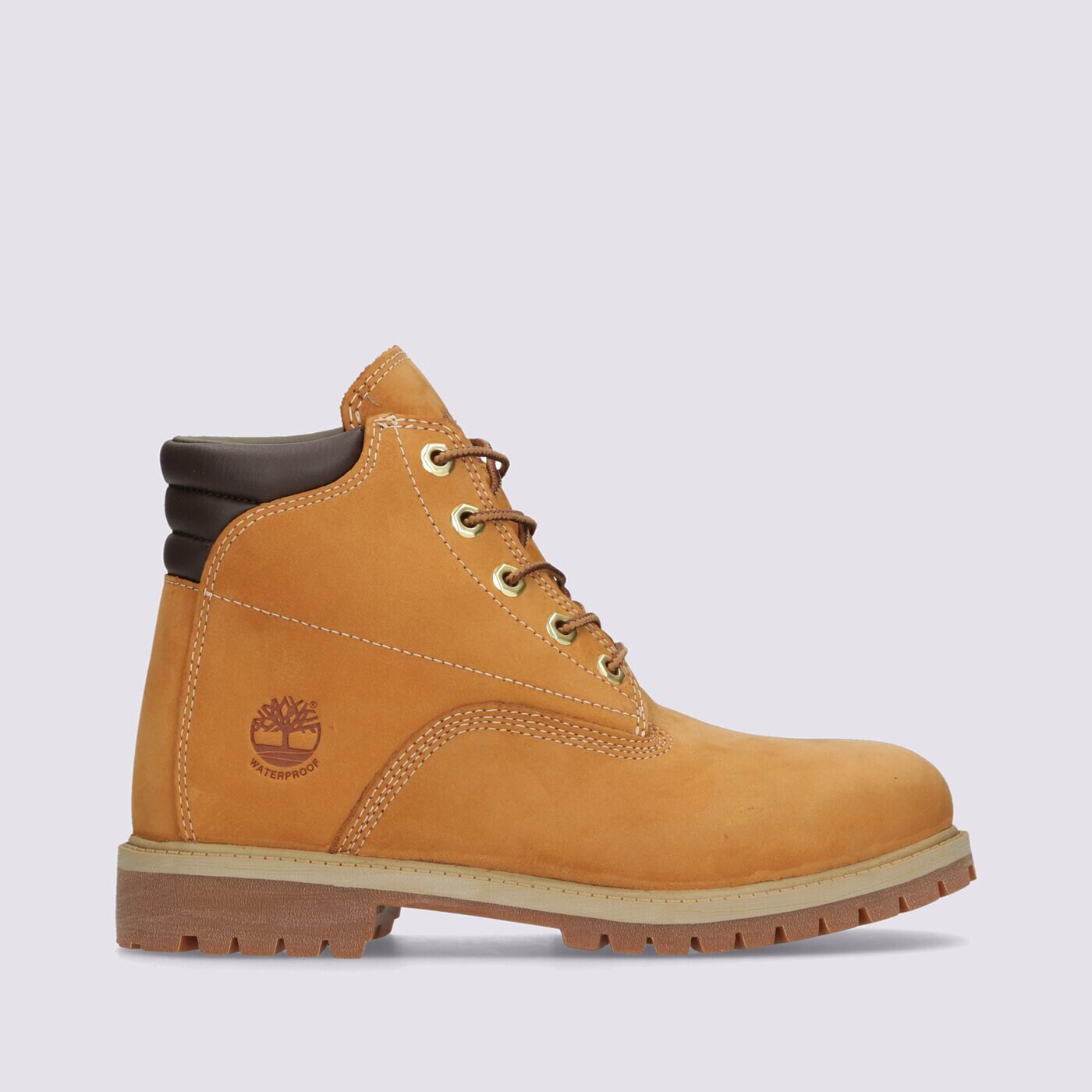 Детски боти TIMBERLAND ALBURN 6 INCH WP BOOT tb1a2fx62311 цвят жълт