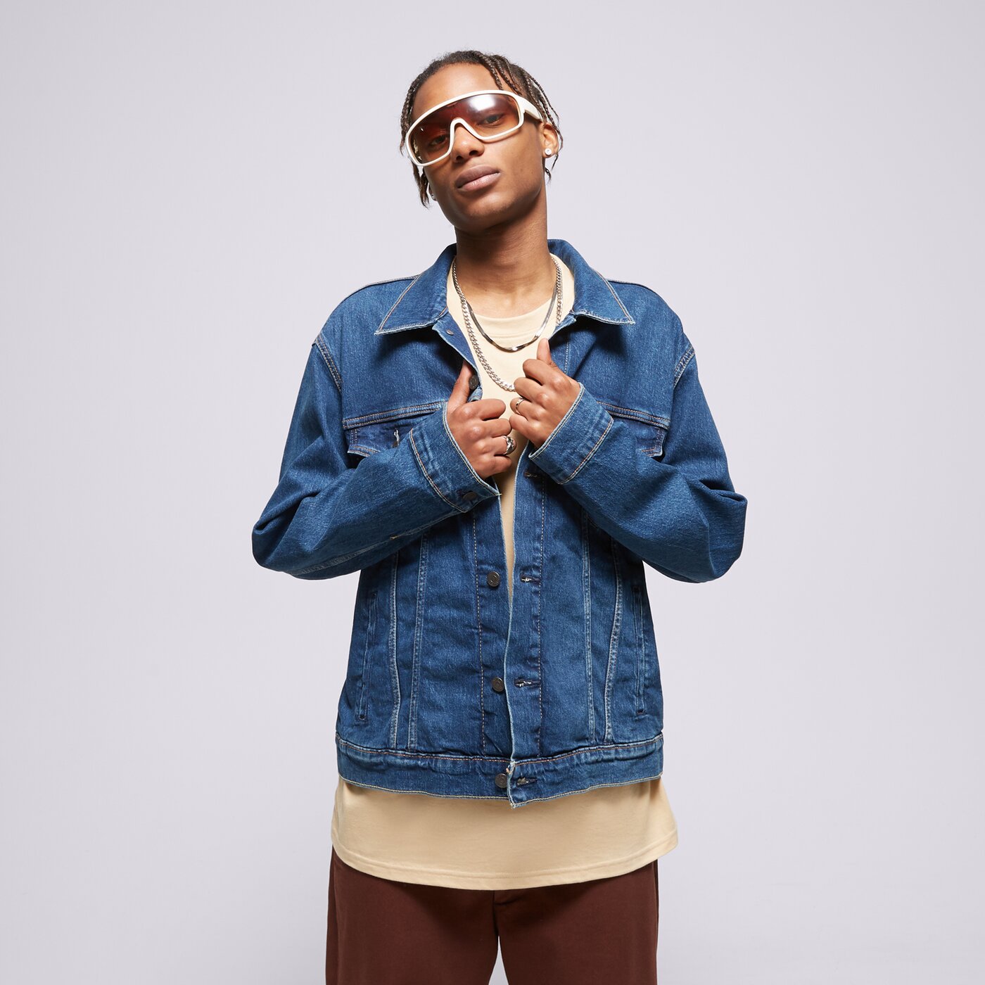 Мъжко преходно яке LEVI'S ЯКЕ THE TRUCKER JACKET 723340657 цвят син