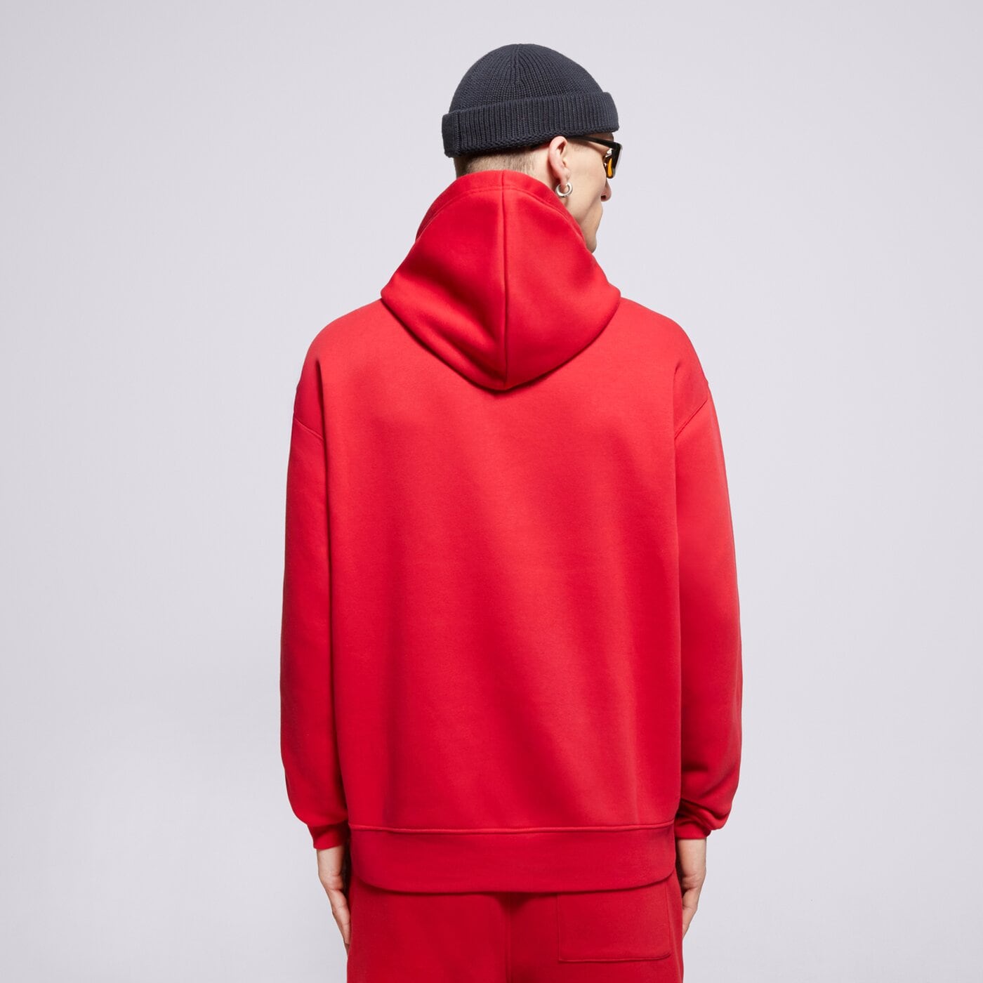 Мъжки суичър JORDAN СУИТЧЪР С КАЧУЛКА M J BRKLN FLC PO fv7281-687 цвят червен