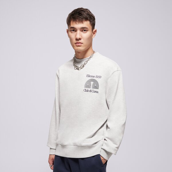Мъжки суичър ELLESSE СУИТЧЪР CLUB DI CORSA SWEATSHIRT LGREY MRL shb23149131 цвят сив