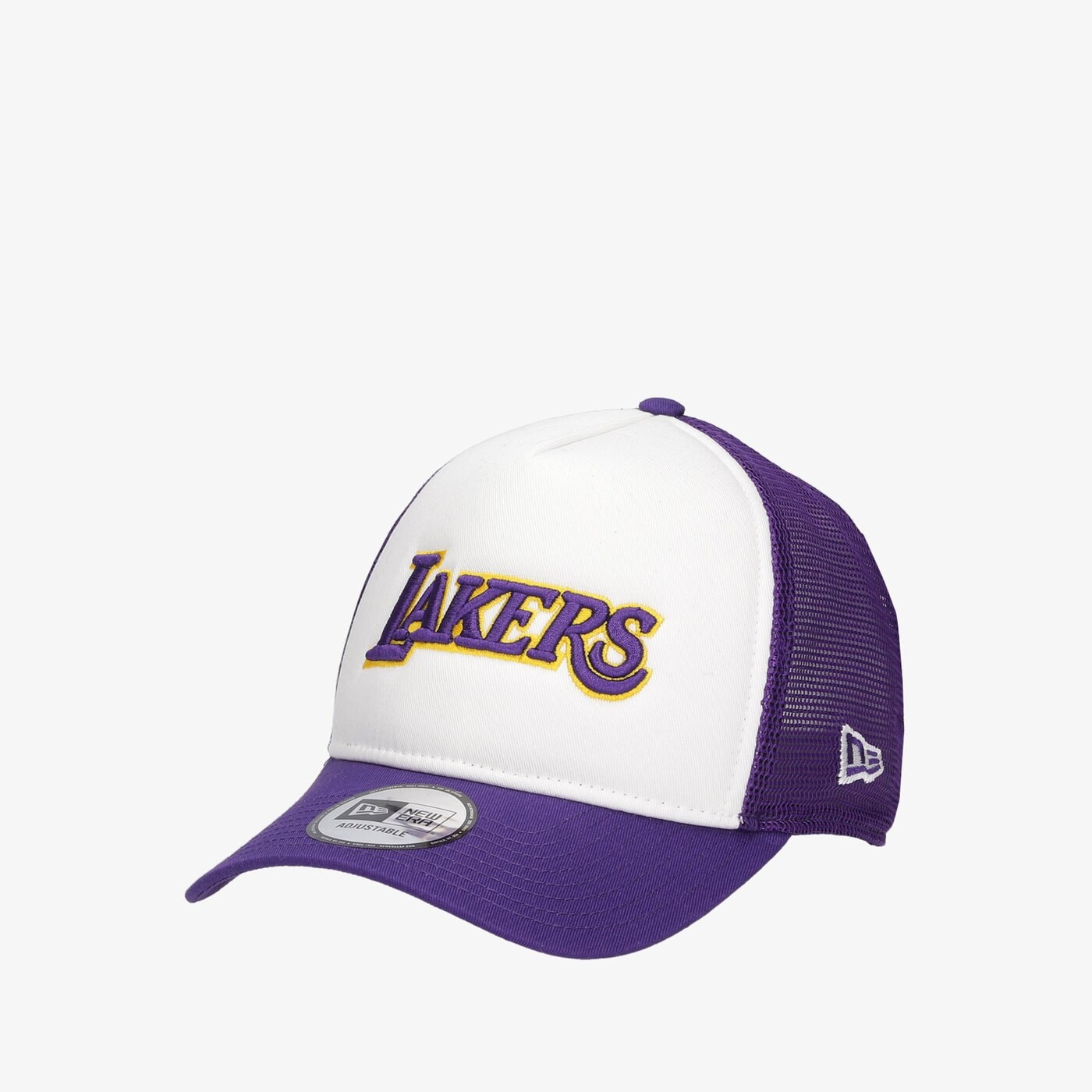 Мъжка шапка с козирка NEW ERA ШАПКА TEAM ARCH TRUCKER LAKERS LOS ANGELES LAKERS TR 60141674 цвят бял