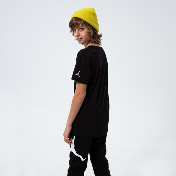 Детска тениска JORDAN ТЕНИСКА MJ DNA JUMPMAN BOY 95b091023 цвят черен