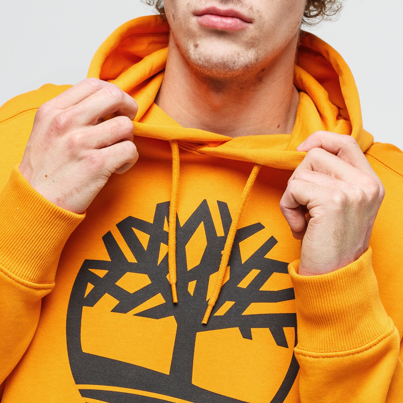 Мъжки суичър TIMBERLAND СУИТЧЪР С КАЧУЛКА YC CORE TREE LOGO LOGO PULL OVE tb0a2bjhar81 цвят горчица