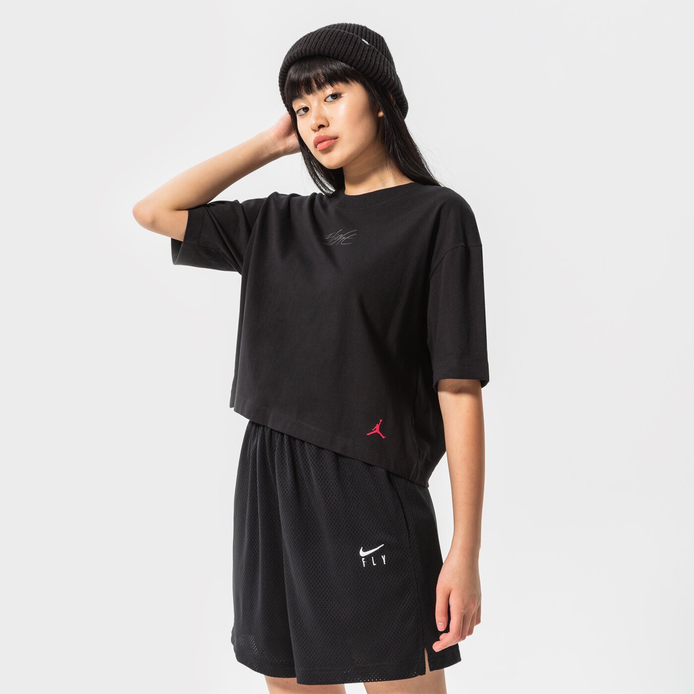 Дамска тениска JORDAN ТЕНИСКА W J HERITAGE BX GFX T CORE dn2776-010 цвят черен