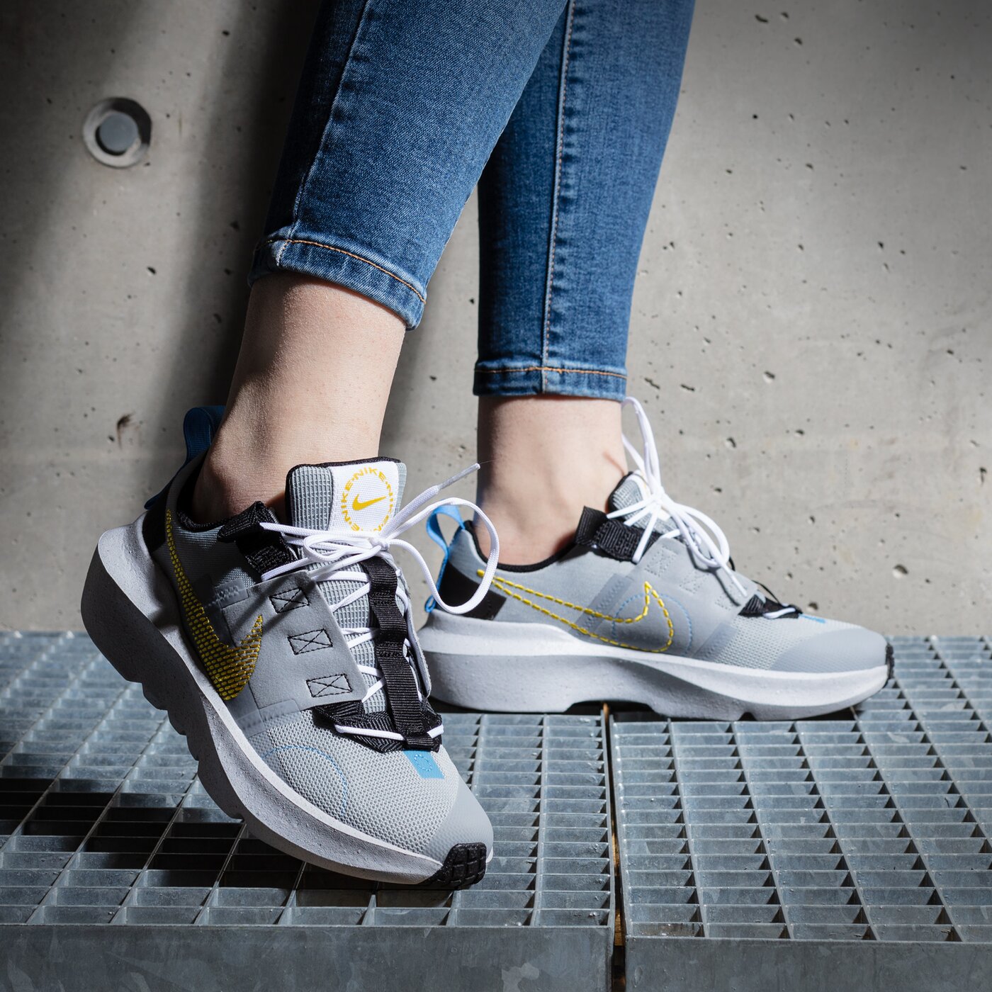 Детски маратонки NIKE CRATER IMPACT NN GS SI dr0160-001 цвят сив