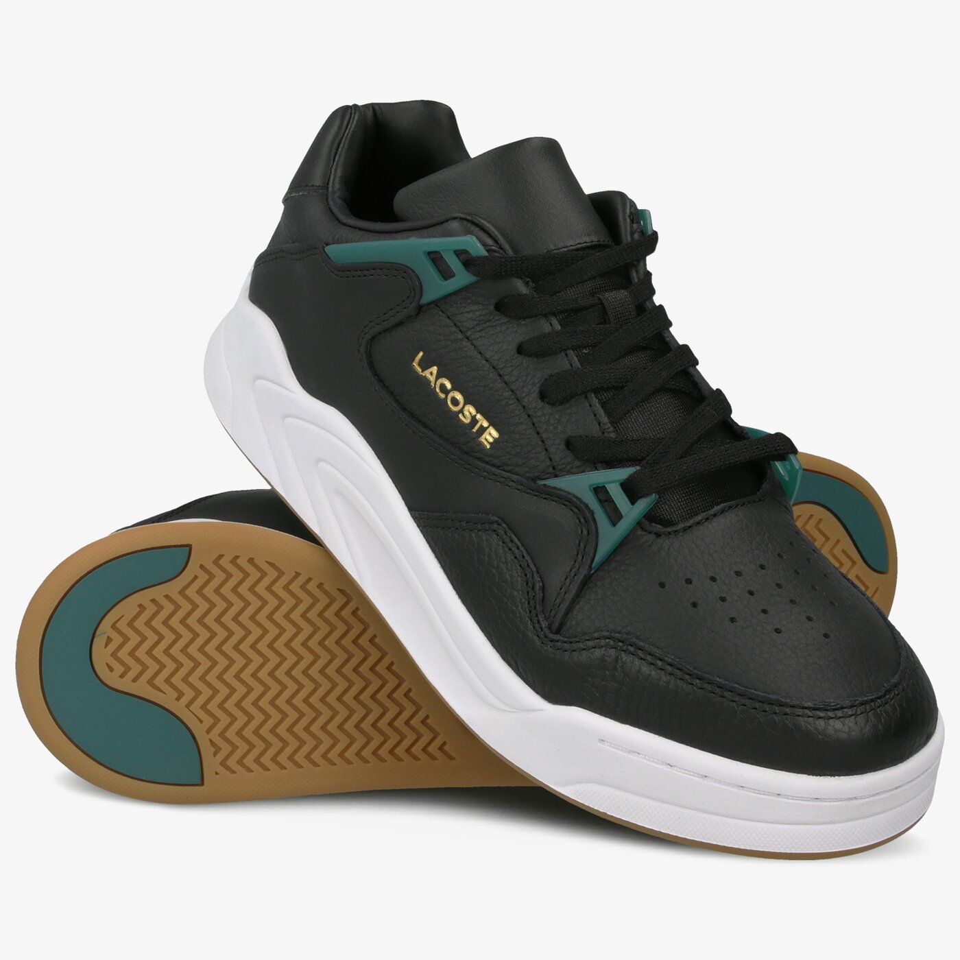Мъжки маратонки LACOSTE COURT SLAM 120 3 739sma00181b4 цвят черен