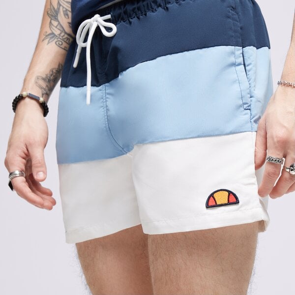 Мъжки къси панталони ELLESSE ШОРТИ CIELO SWIM SHORT NAVY/BLUE shm04797433 цвят тъмносин