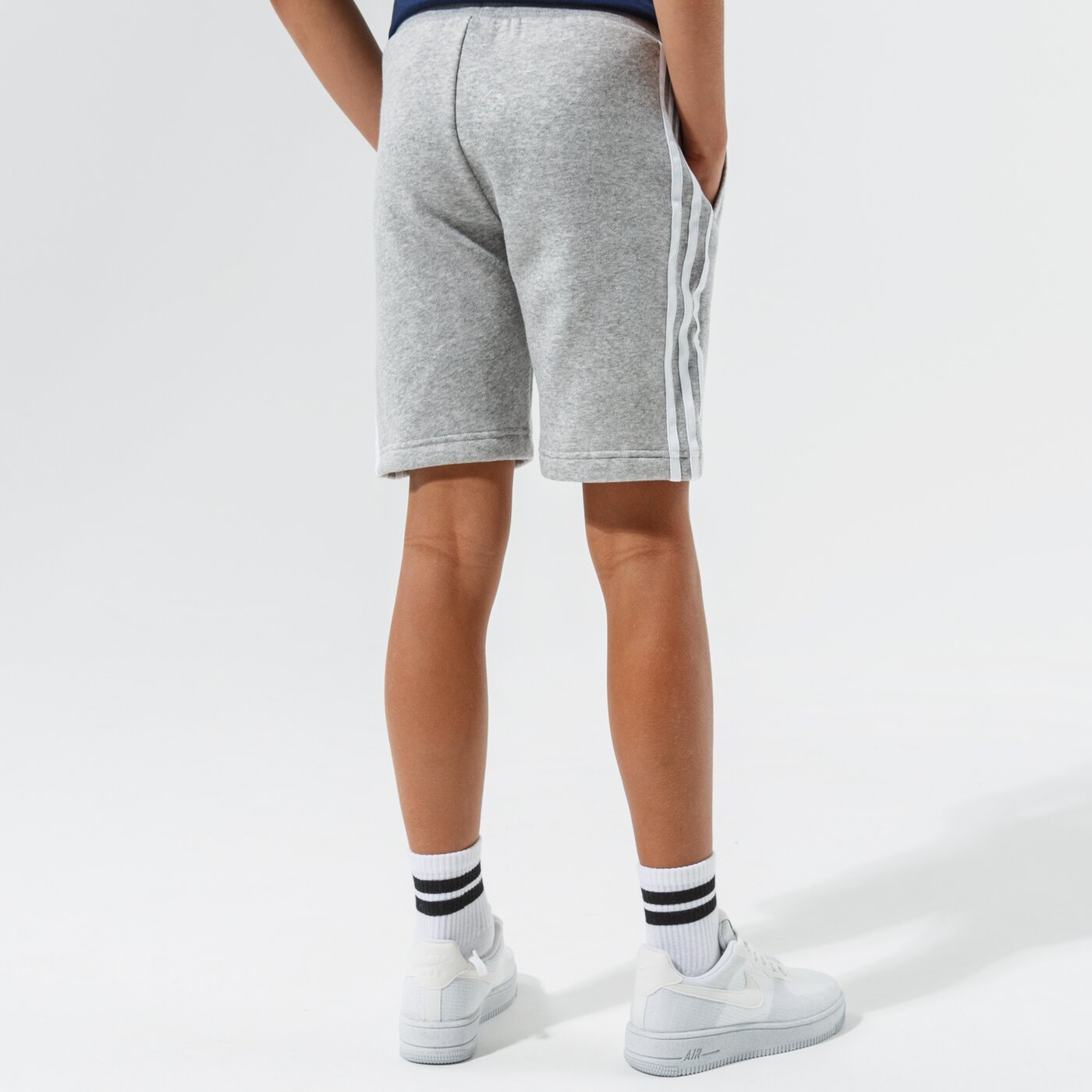  ADIDAS ШОРТИ FLEECE SHORTS MM dv2891 цвят сив