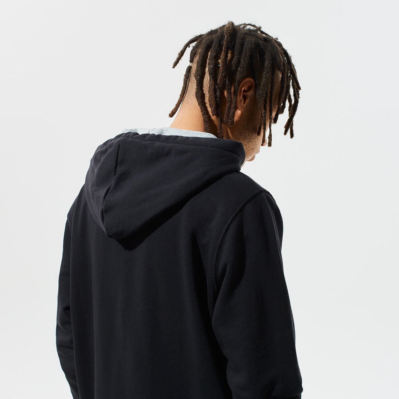 Мъжки суичър ALPHA INDUSTRIES СУИТЧЪР С КАЧУЛКА MISSION TO MARS HOODY 12633003 цвят черен