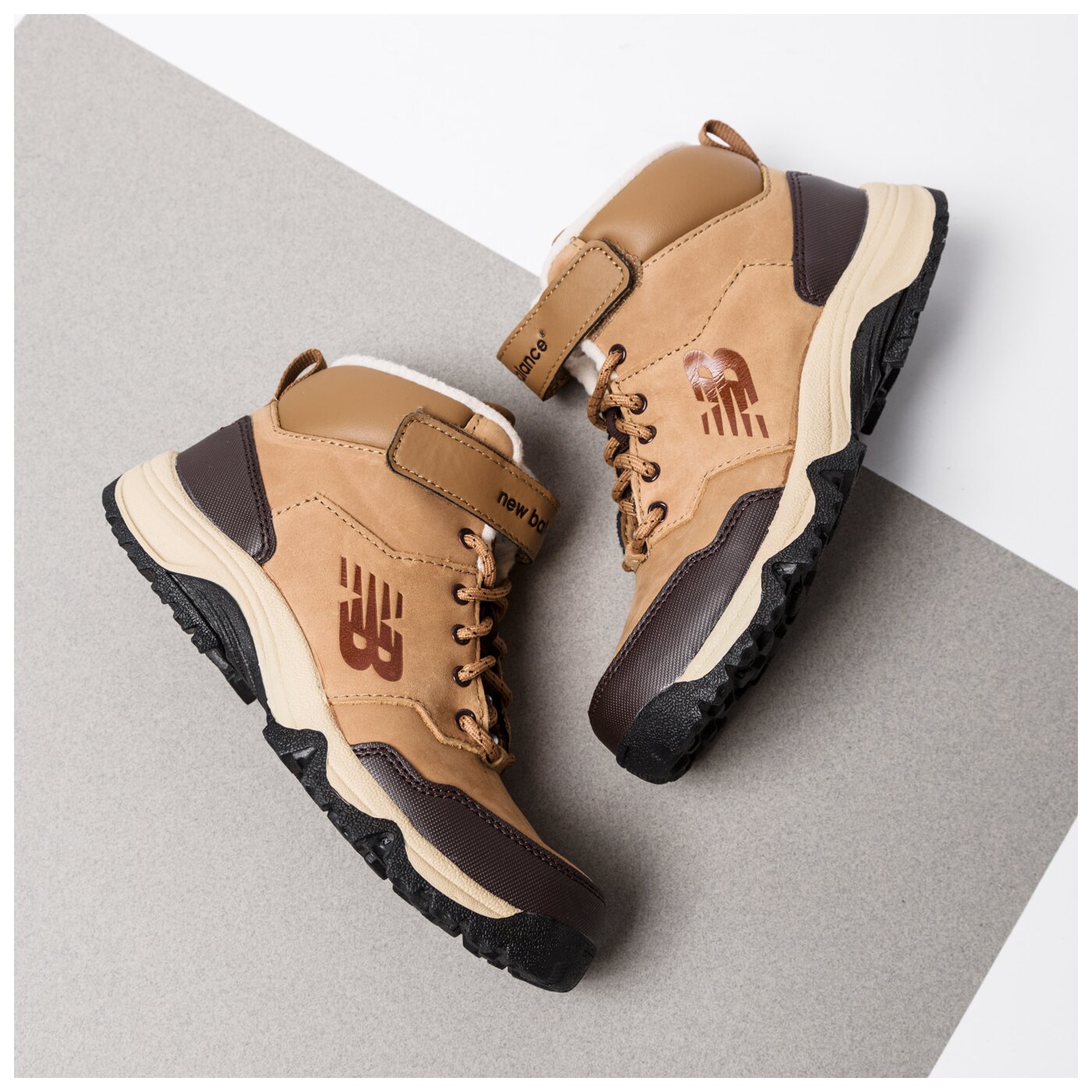 Детски зимни обувки NEW BALANCE KV754KHY kv754khy цвят кафяв