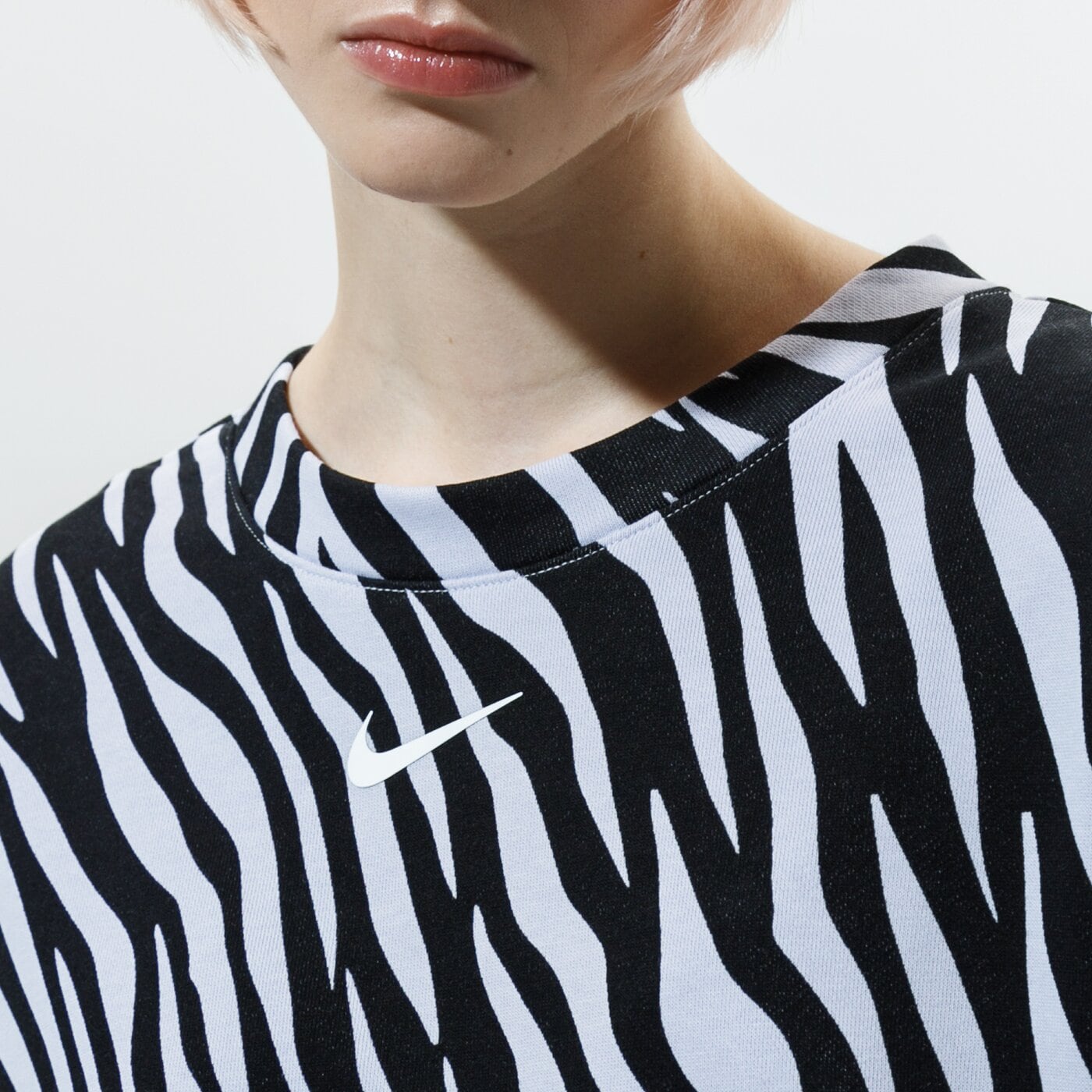 Дамски суичър NIKE СУИТЧЪР SPORTSWEAR ICON CLASH dc6898-596 цвят сив