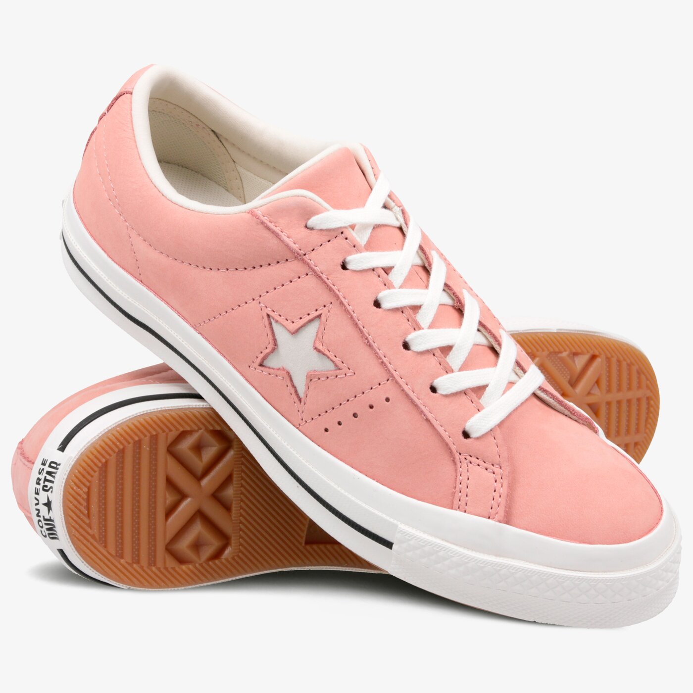 Дамски маратонки CONVERSE ONE STAR 161586c цвят розов