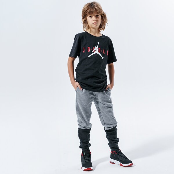 Детски панталони JORDAN ПАНТАЛОНИ JUMPMAN AIR FLEECE PANT BOY 957725-k6n цвят сив