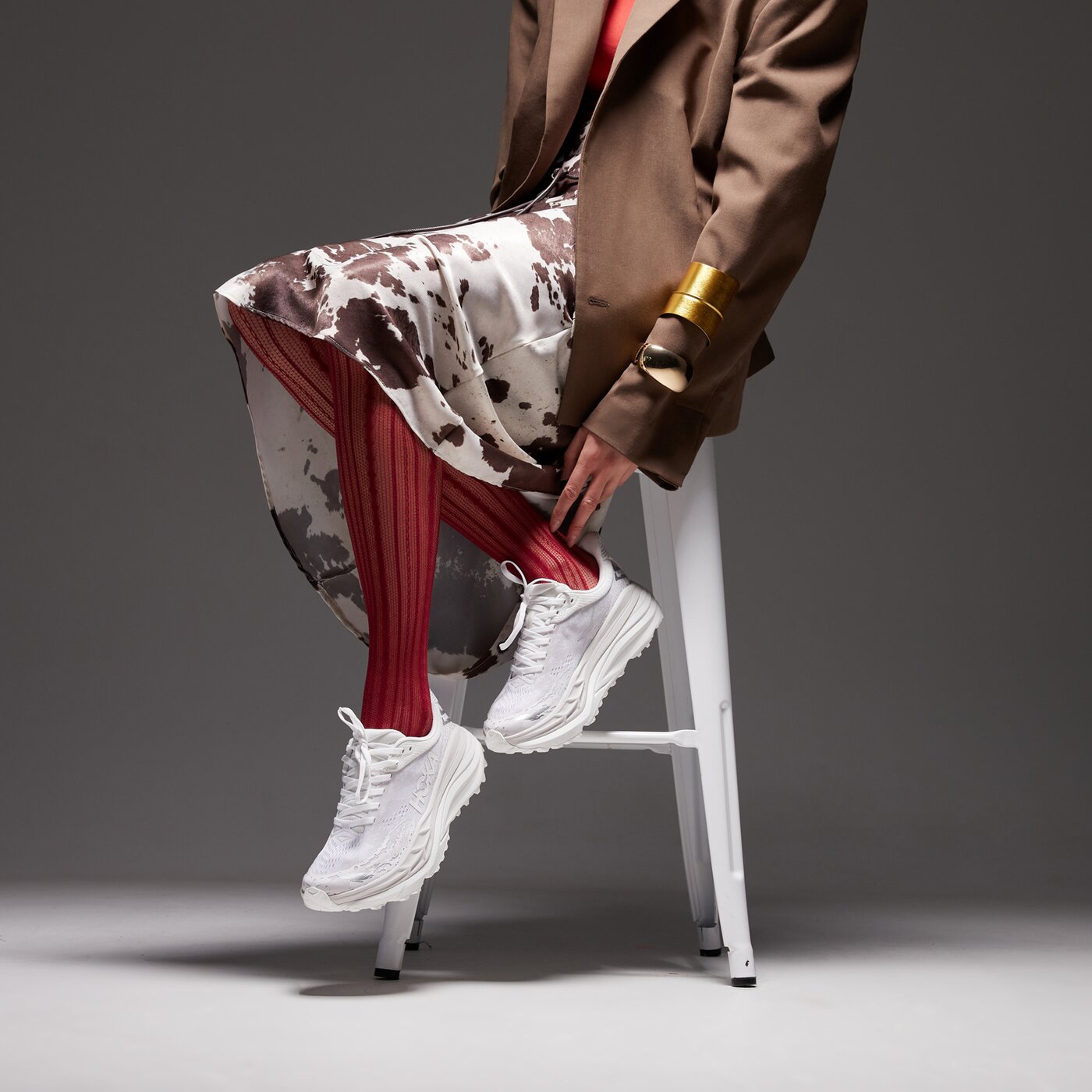 Дамски маратонки HOKA STINSON 7 1141531wwh цвят бял