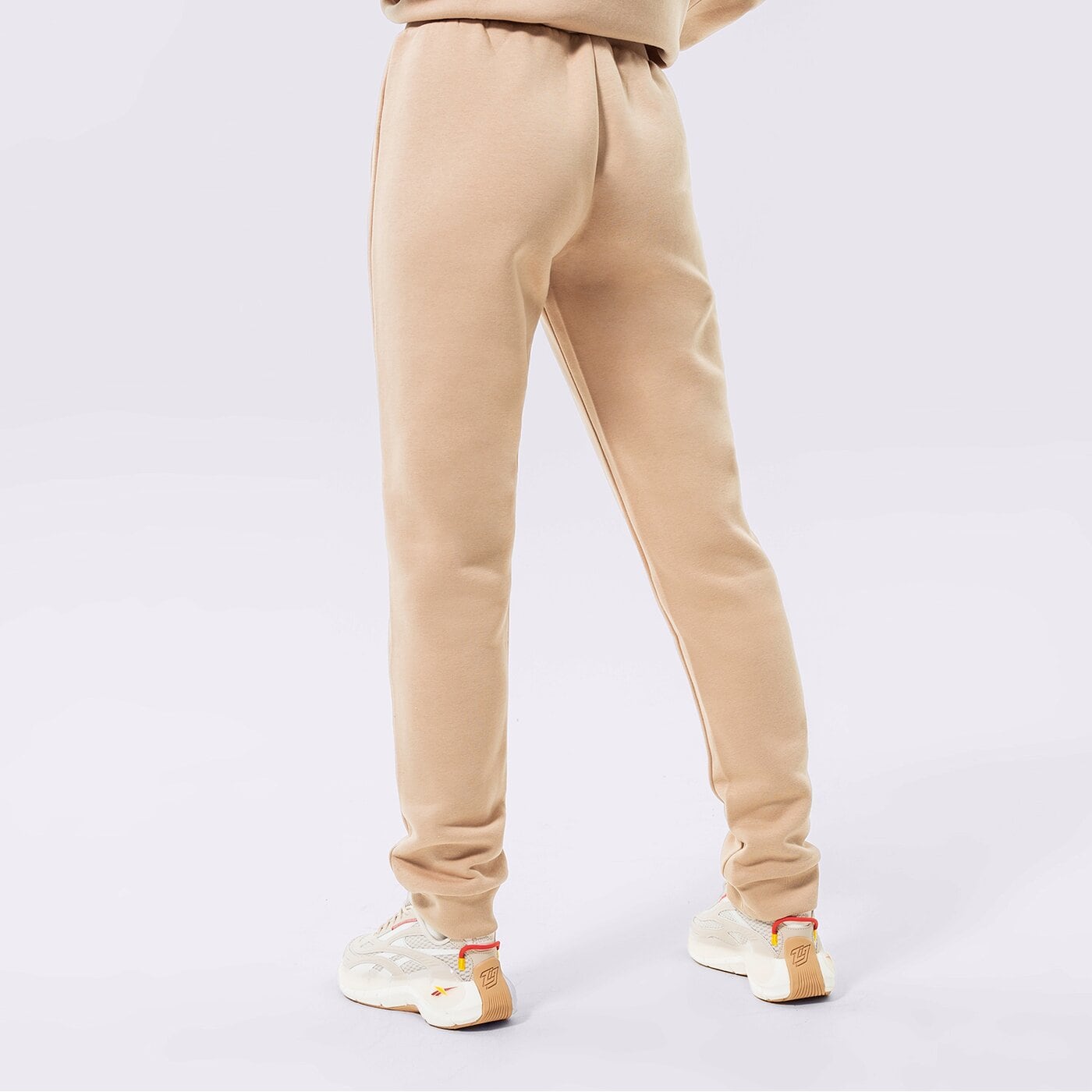 Дамски панталони ADIDAS ESSENTIAL SLIM JOGGERS  hj7850 цвят бежов