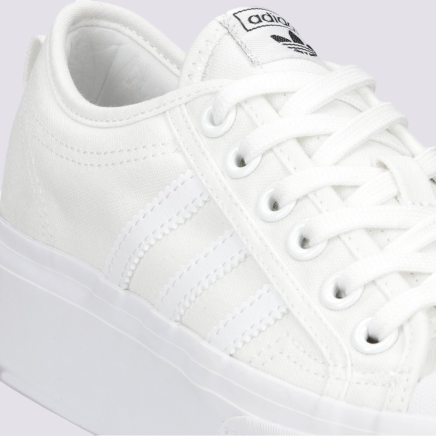 Дамски маратонки ADIDAS NIZZA PLATFORM  fv5322 цвят бял