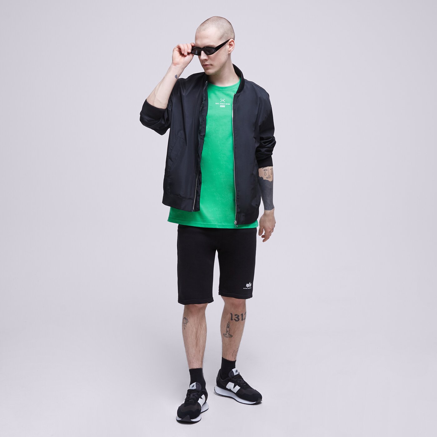 Мъжка тениска CONFRONT ТЕНИСКА ESSENTIAL GREEN cf123tsm73002 цвят зелен