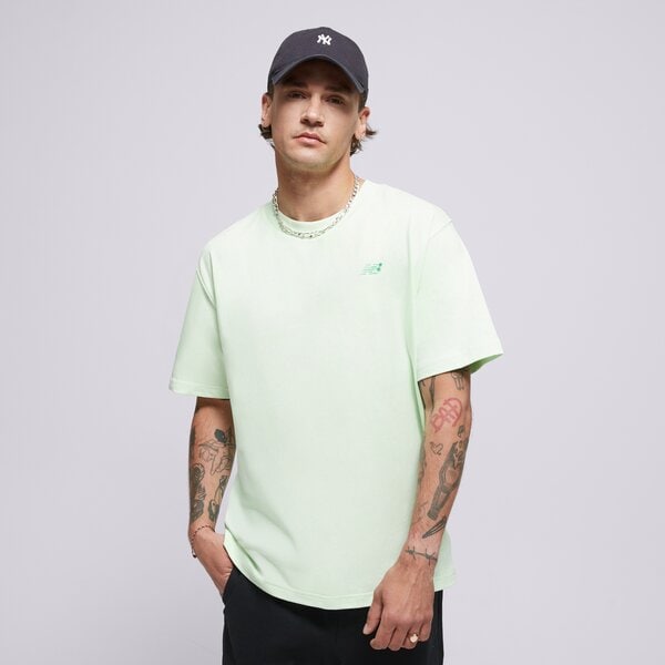 Мъжка тениска NEW BALANCE ТЕНИСКА ATHLETICS COTTON ТЕНИСКА mt41533mew цвят зелен