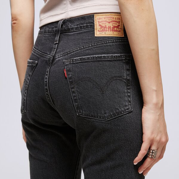 Дамски панталони LEVI'S ПАНТАЛОНИ 501® SKINNY BLACKS 295020227 цвят черен