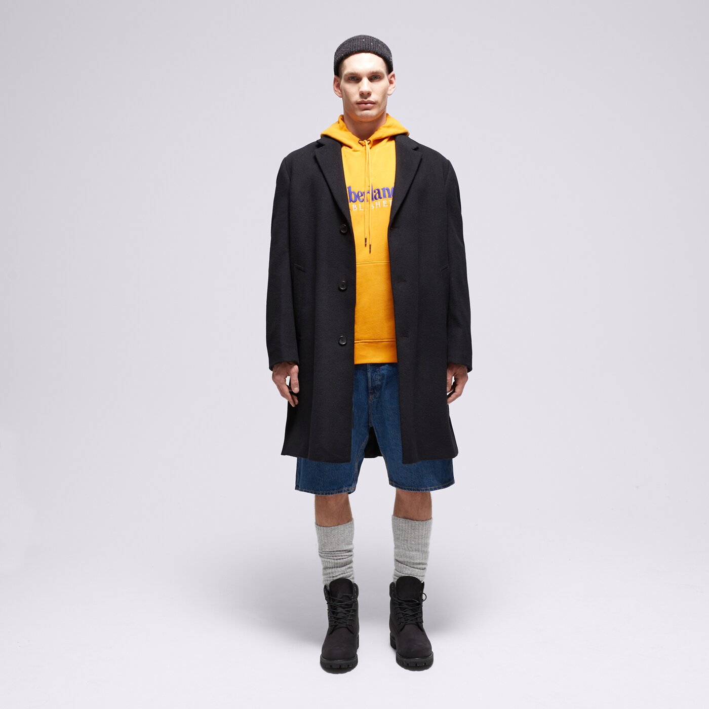 Мъжки суичър TIMBERLAND СУИТЧЪР С КАЧУЛКА LS 50TH ANNIVERSARY EST. 1973 tb0a6s5wed11 цвят жълт