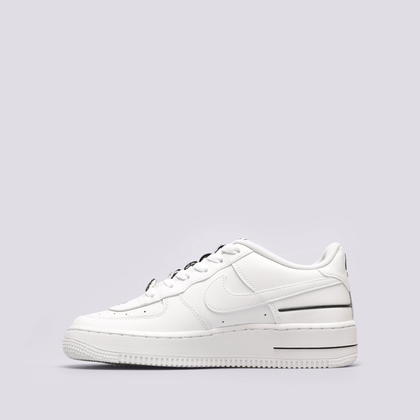 Детски маратонки NIKE AIR FORCE 1 LV8 3 cj4092-100 цвят бял