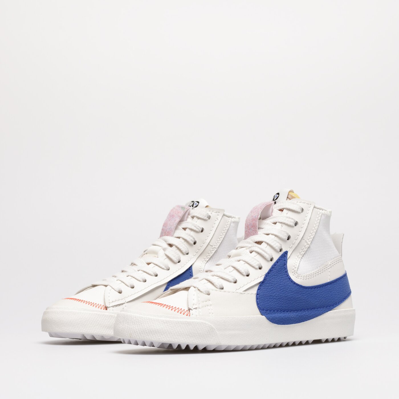 Мъжки маратонки NIKE BLAZER MID 77 JUMBO FIBER  dr9868002 цвят бял